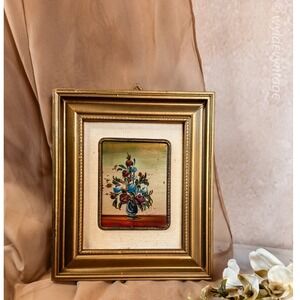 Moody‎ Floral Oil Painting Mini